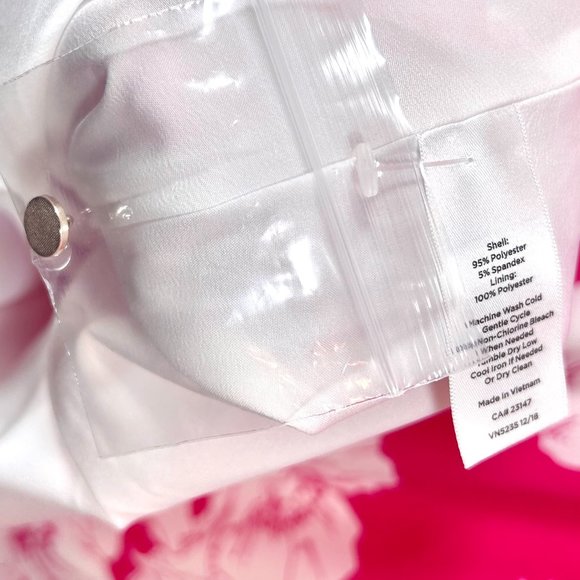 Talbots | Petite Floral Flounce Midi Dress - Size 16P NEW WITH TAGS - Picture 7 of 7